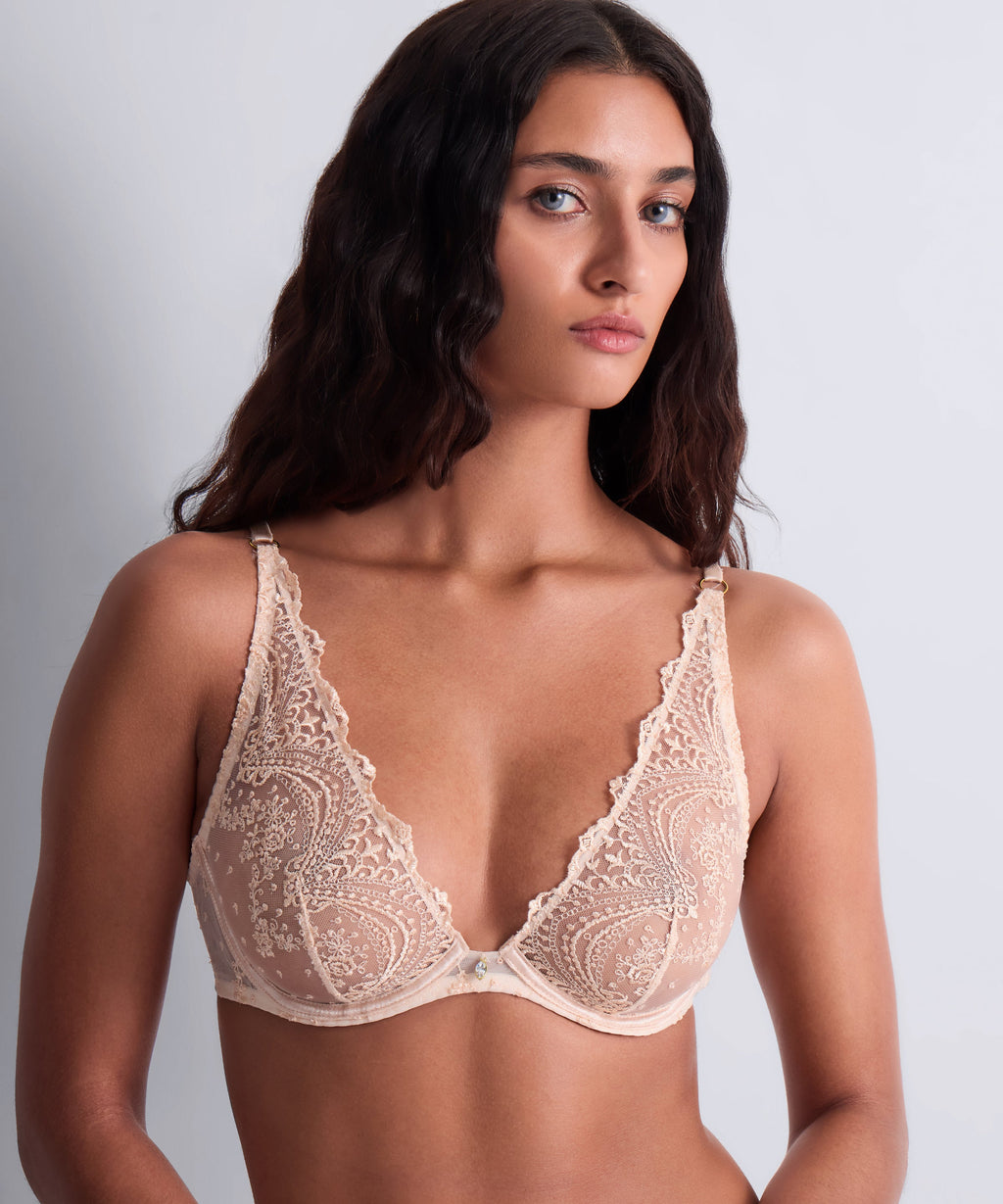 Antique Lights Soutien-gorge triangle à armatures Silk Heaven