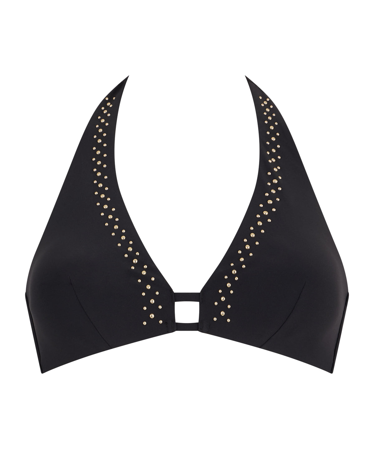 Summer Stars Haut de maillot de bain Triangle Noir