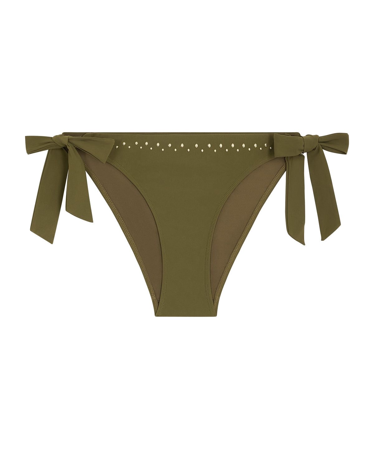 Summer Stars Bas de maillot de bain taille basse Kaki