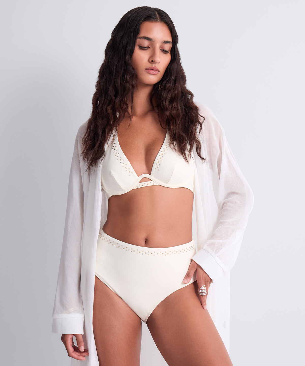 Summer Stars Haut de maillot de bain Triangle avec armatures Sea Pearl