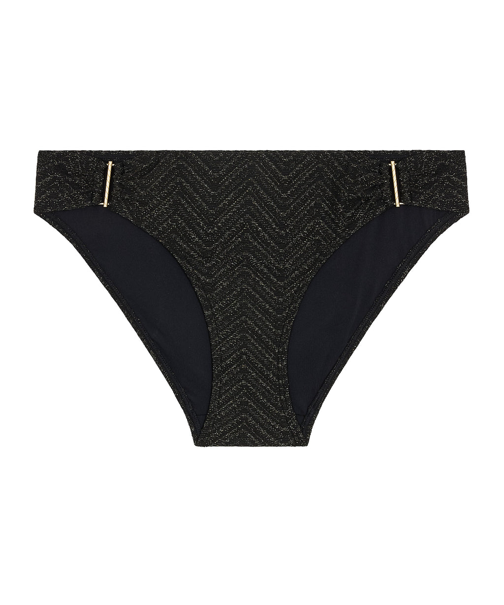 Golden Horizon Bas de maillot de bain brésilien Noir