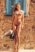 Bas de maillot cheeky Marina - Carte postale du paradis