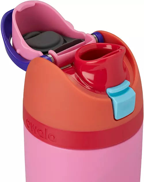 Bouteille d'eau en acier inoxydable Owala FreeSip pour enfants, 470 ml