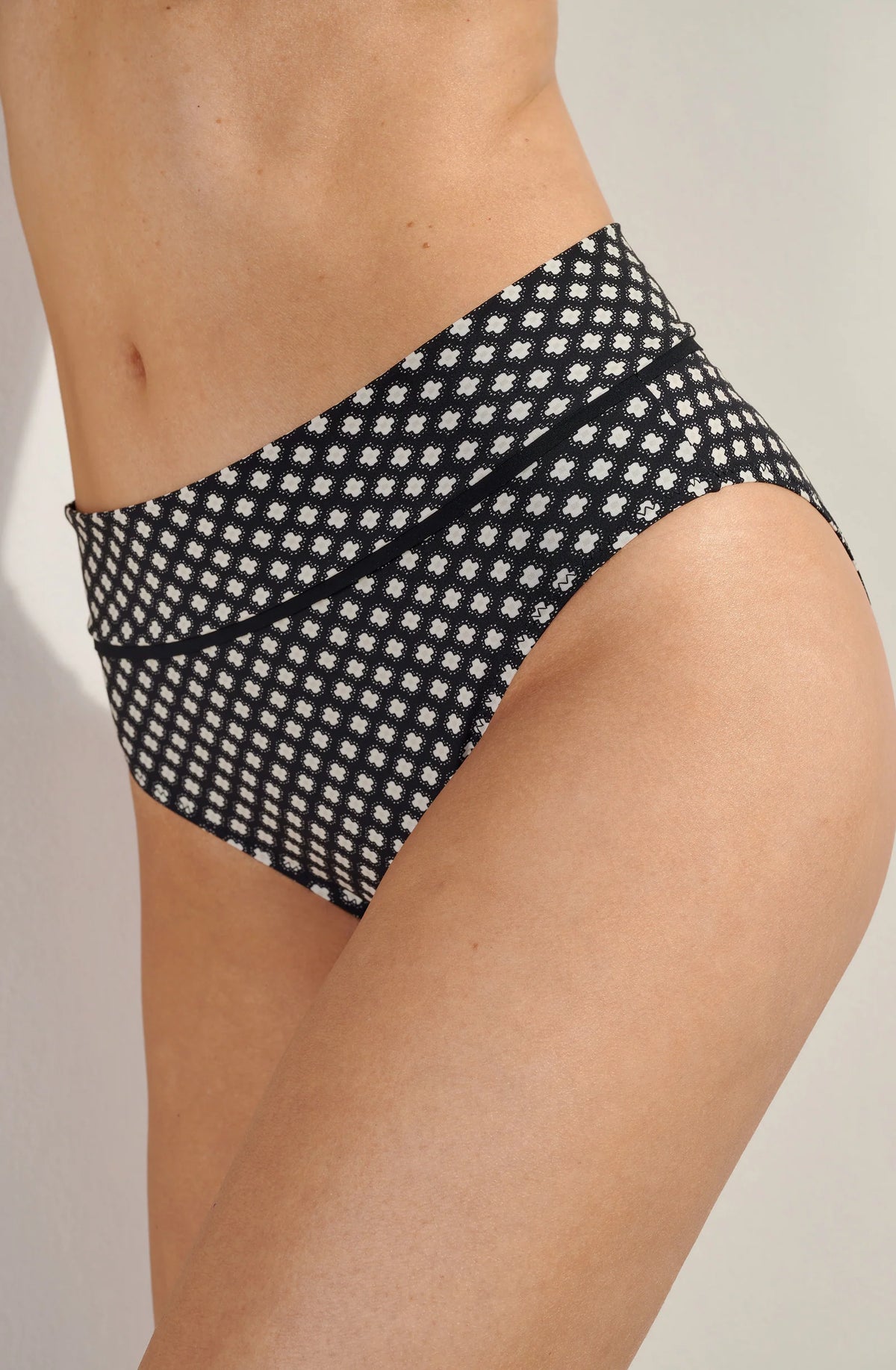 cori Printed high-waisted bikini bottom LIBERTY
