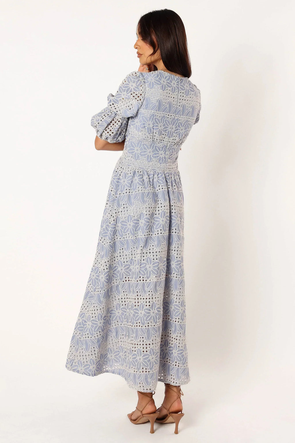 Robe Tani Mi-Longue - Bleu