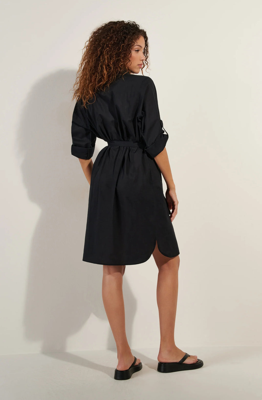 cassandre White shirt dress