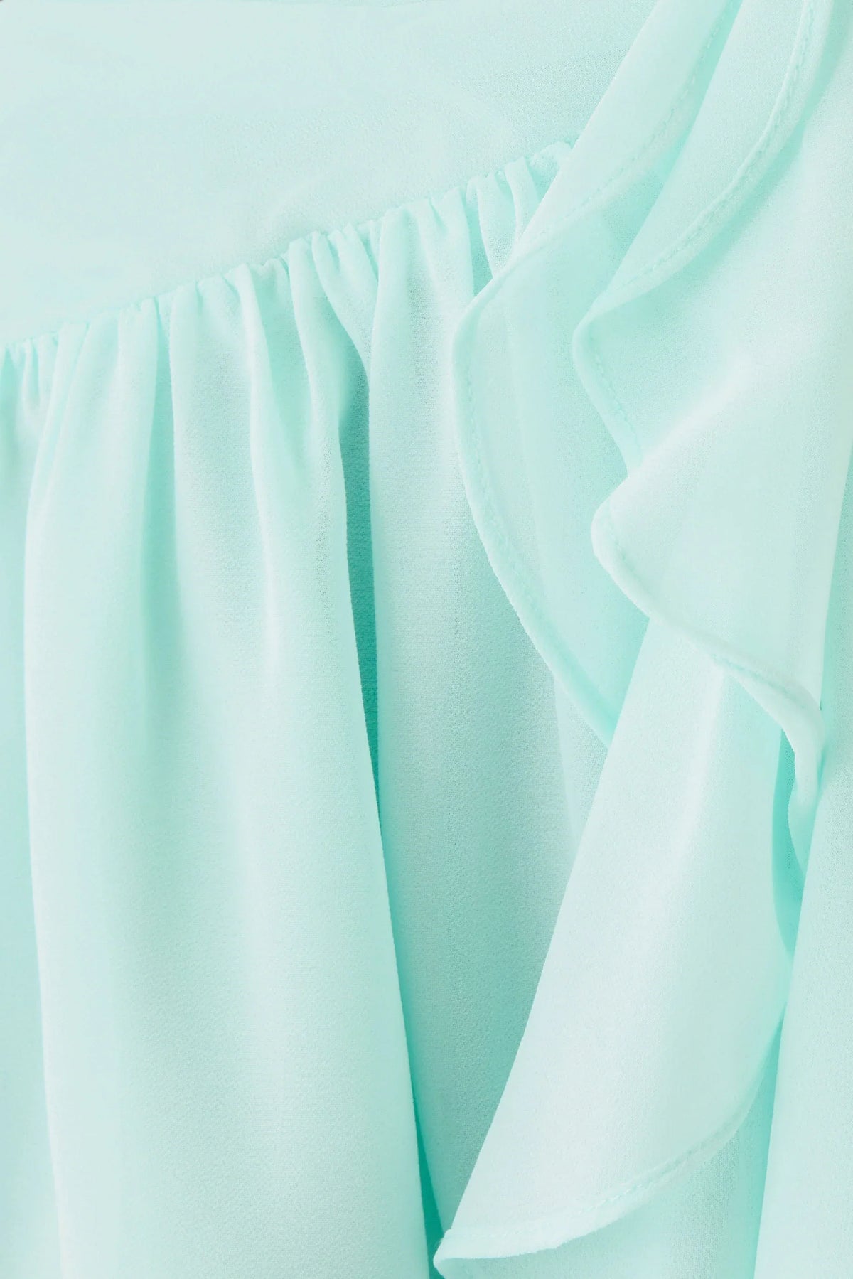 Guide You Halter Neck Mini Dress - Aqua
