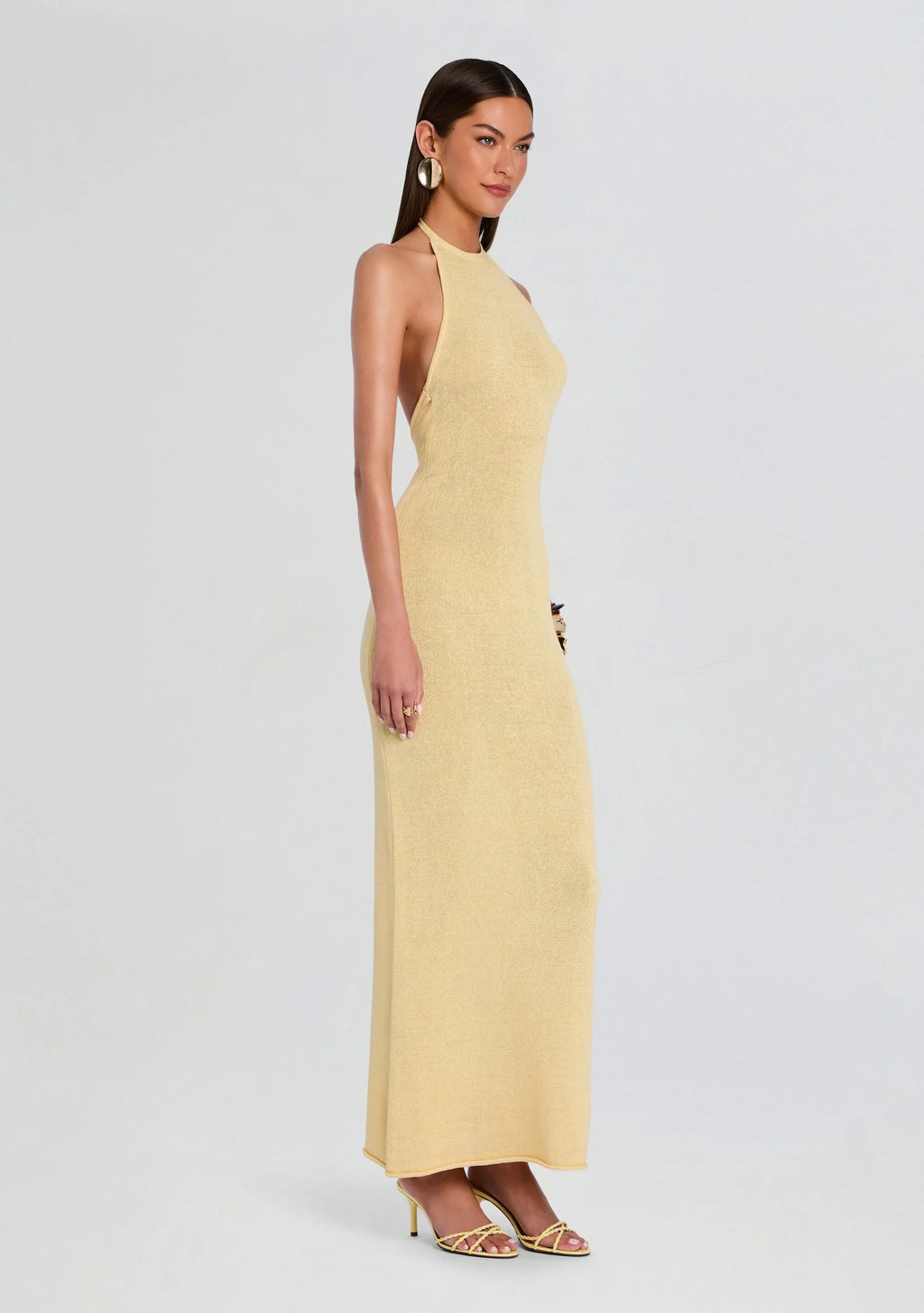 Robe longue en tricot Keri