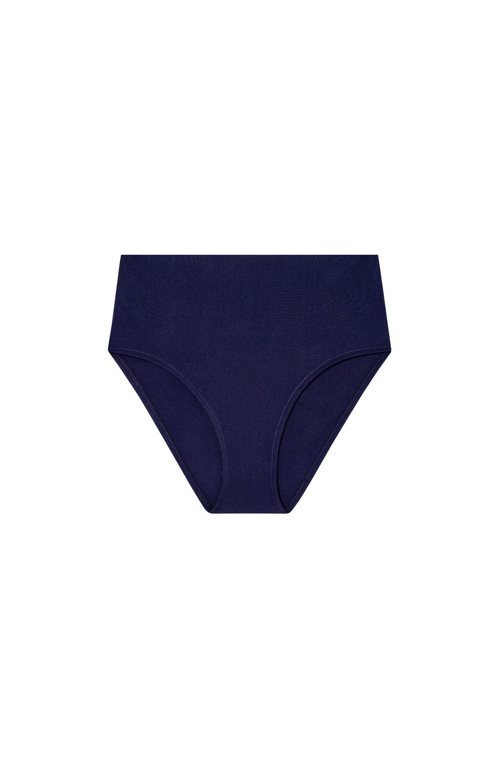 tobago Navy high-waisted bikini bottom