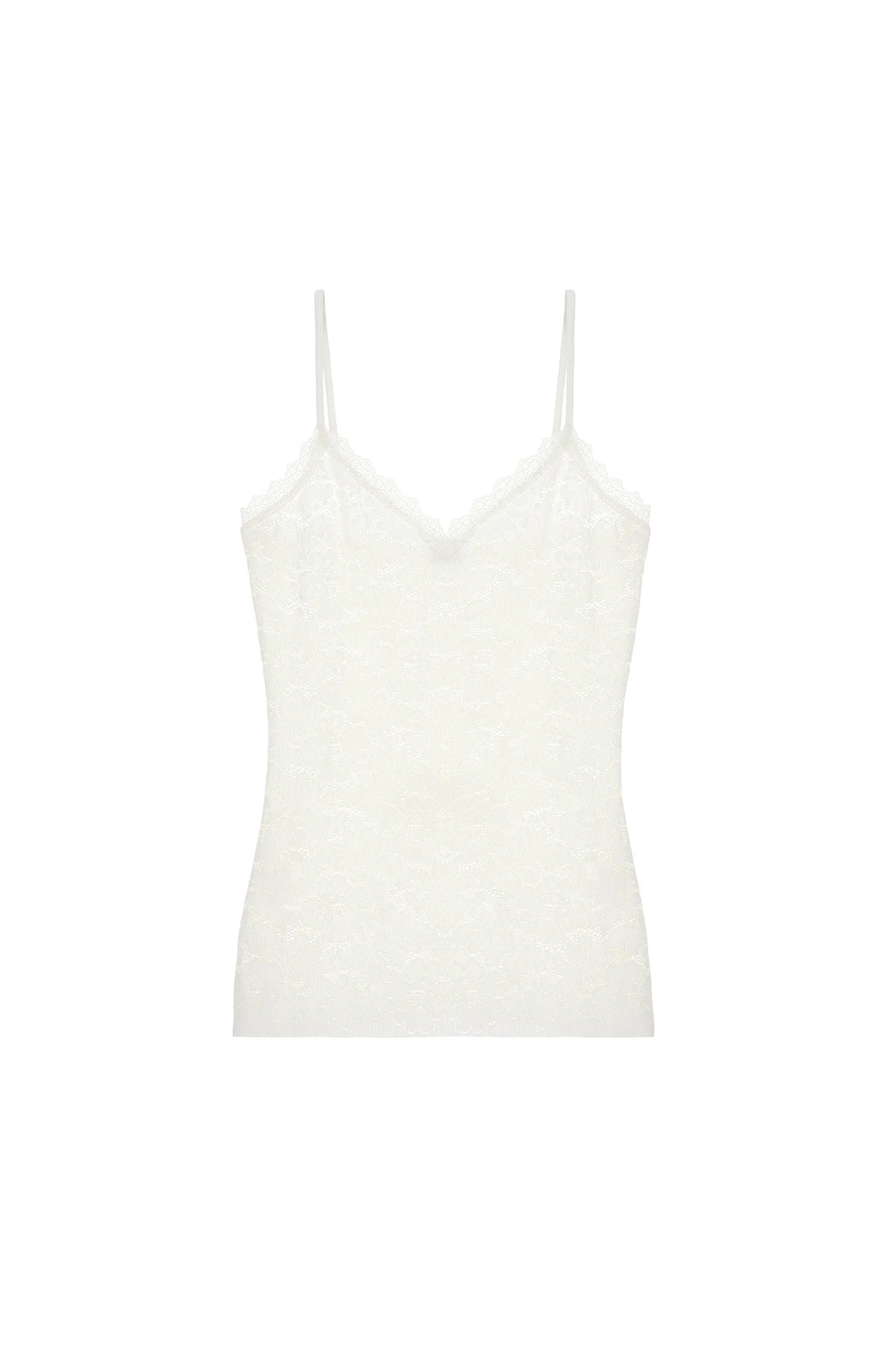 rana Foam white lace top
