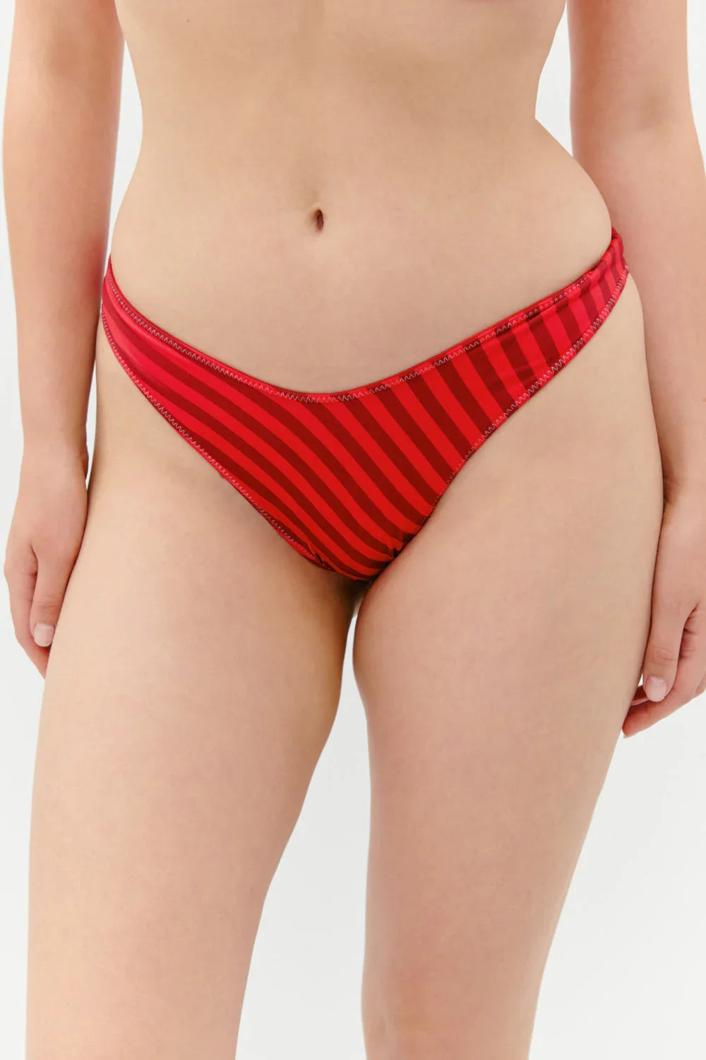 x JENNIE Bas de bikini Full Moon - Rayures de printemps
