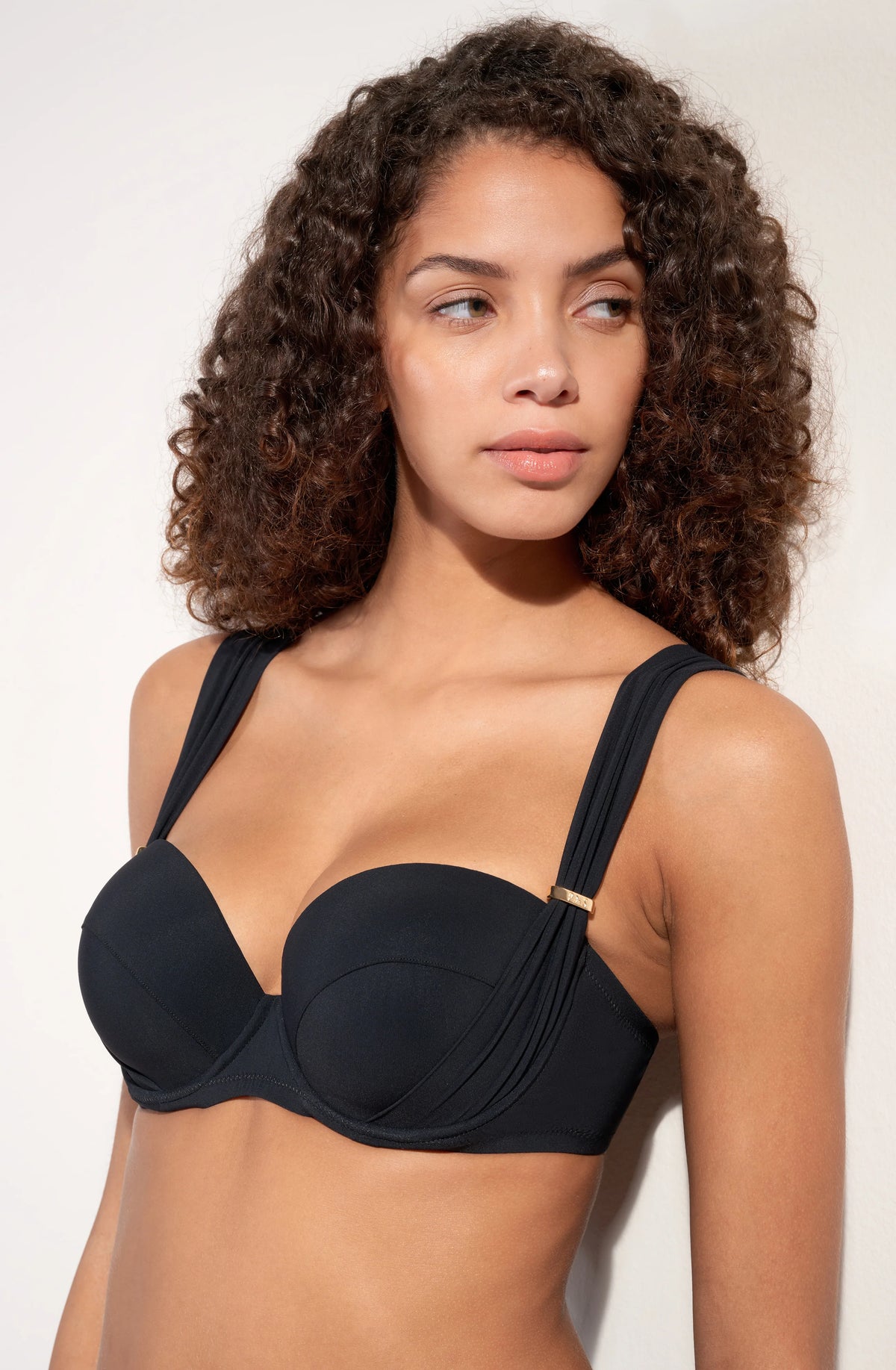 Haut de maillot de bain balconnet demi-bonnet lisia Groseille