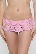 Jupe de bain Shelly Crochet Shine - Blush