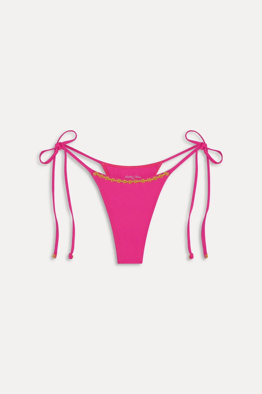 Bas de bikini Divine Skimpy orné de perles - Rose Étoile de mer