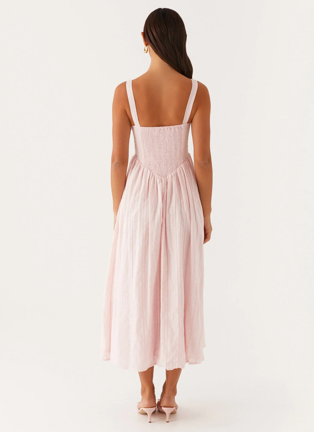 Robe Midi Pascuelle – Rose