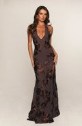 Robe longue Always Yours Chocolat