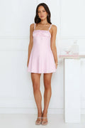 Mini-robe en satin « Enchantement Royal »
