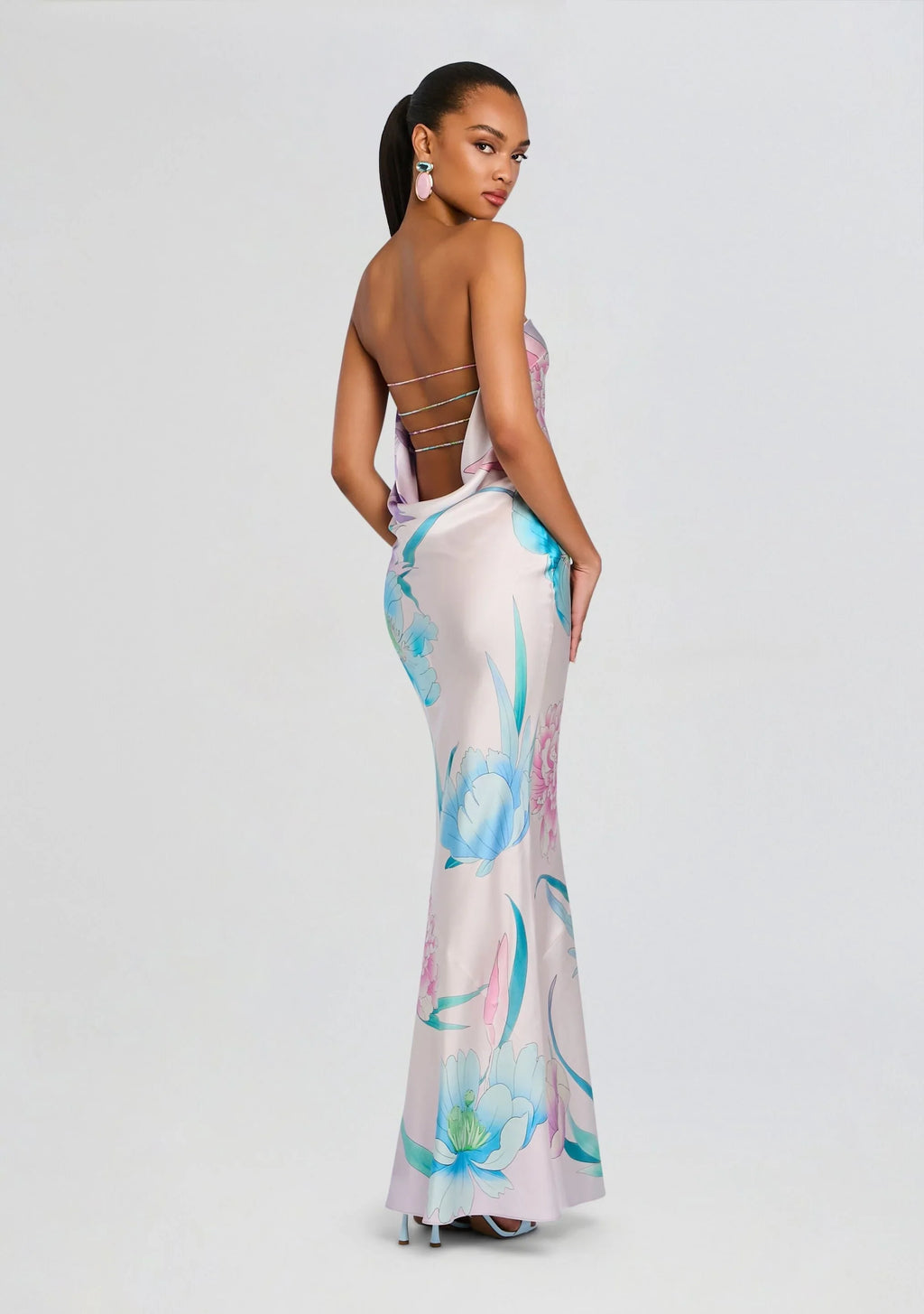 Robe en soie Keaton
