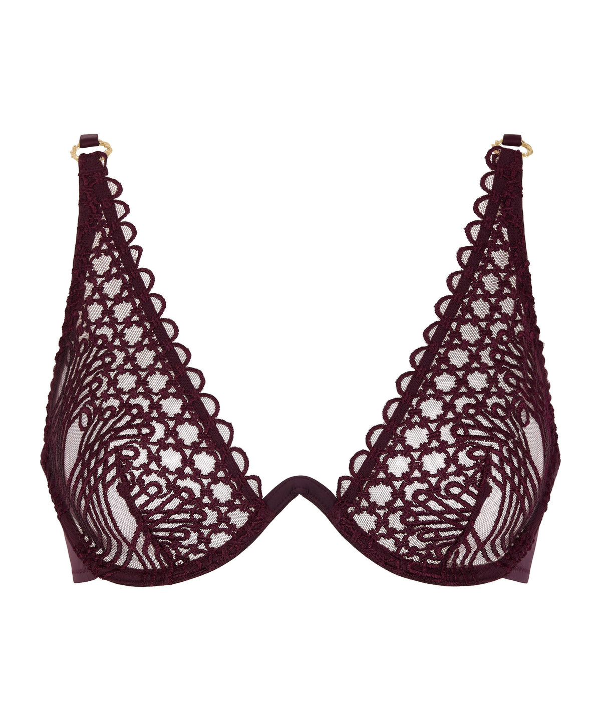 Éloge du Désir Soutien-gorge Triangle mono-armature Deep Berry