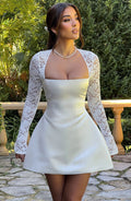 Mini-robe Sadie - Ivoire