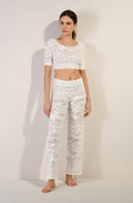 tanji Foam white top with round neck