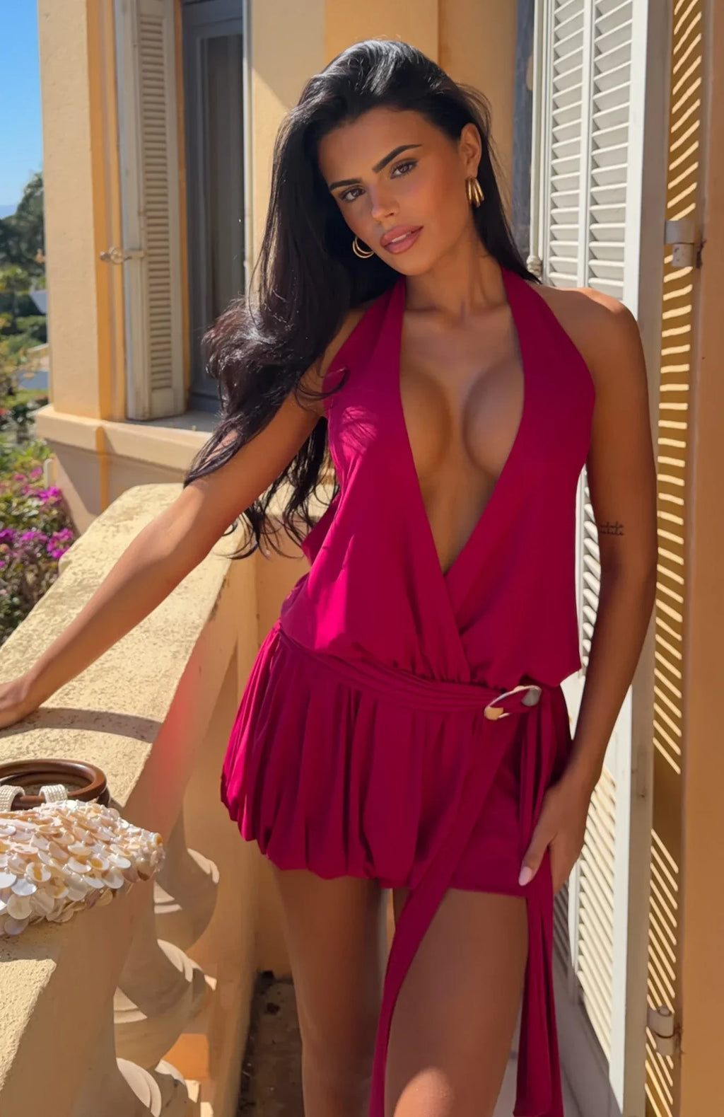 Robe courte Viva Vibe - Fruit du dragon