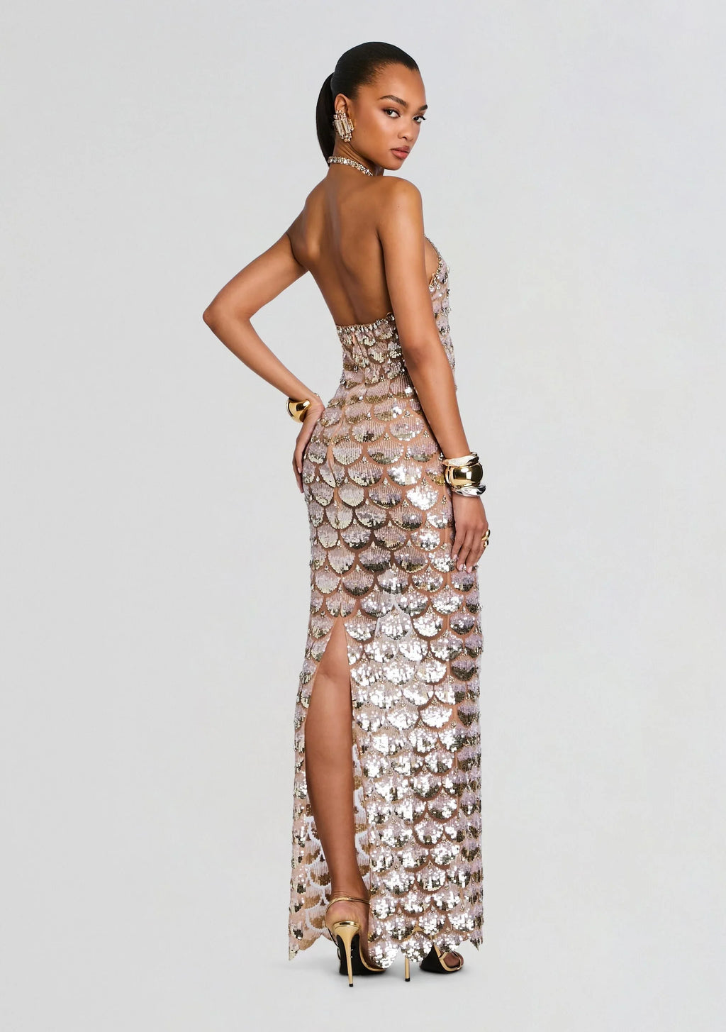 Robe brodée Genovia