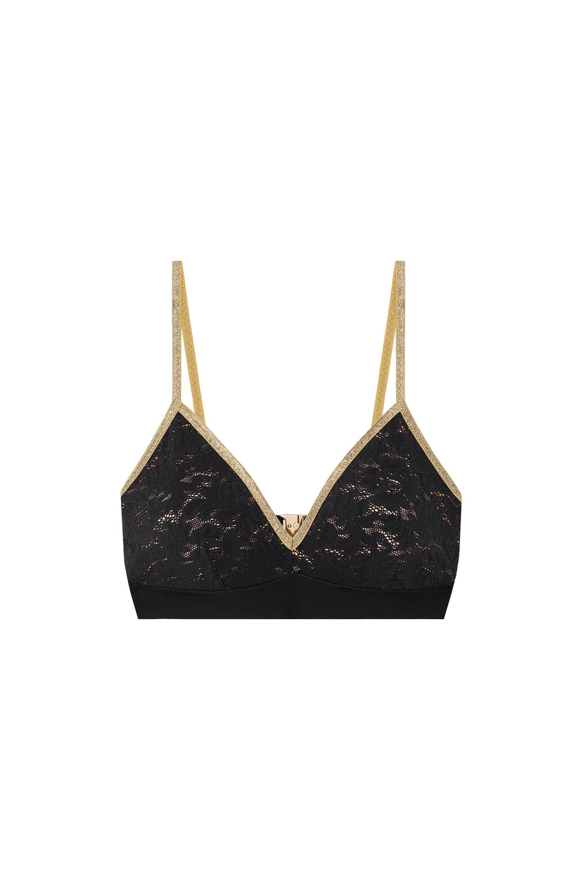 Soutien-gorge en dentelle Triangle Lurex Swann