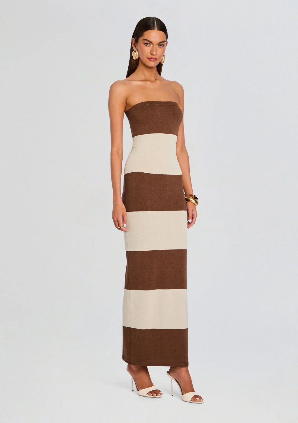 Robe longue Carrie en tricot