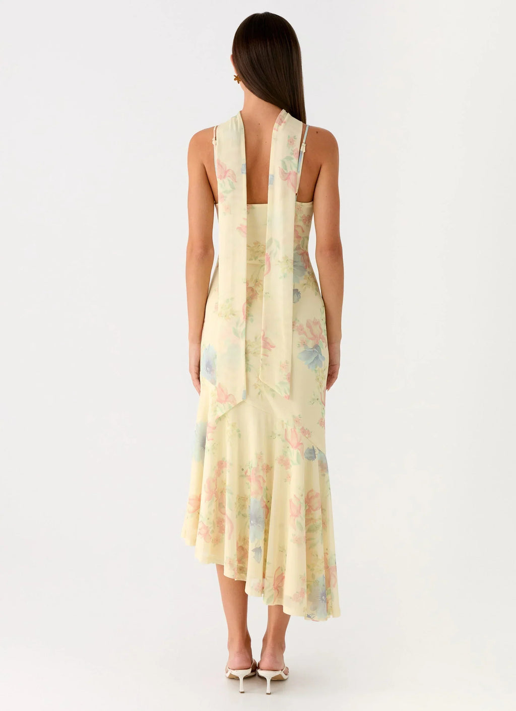 Robe midi Sole Mio - Prairie printanière
