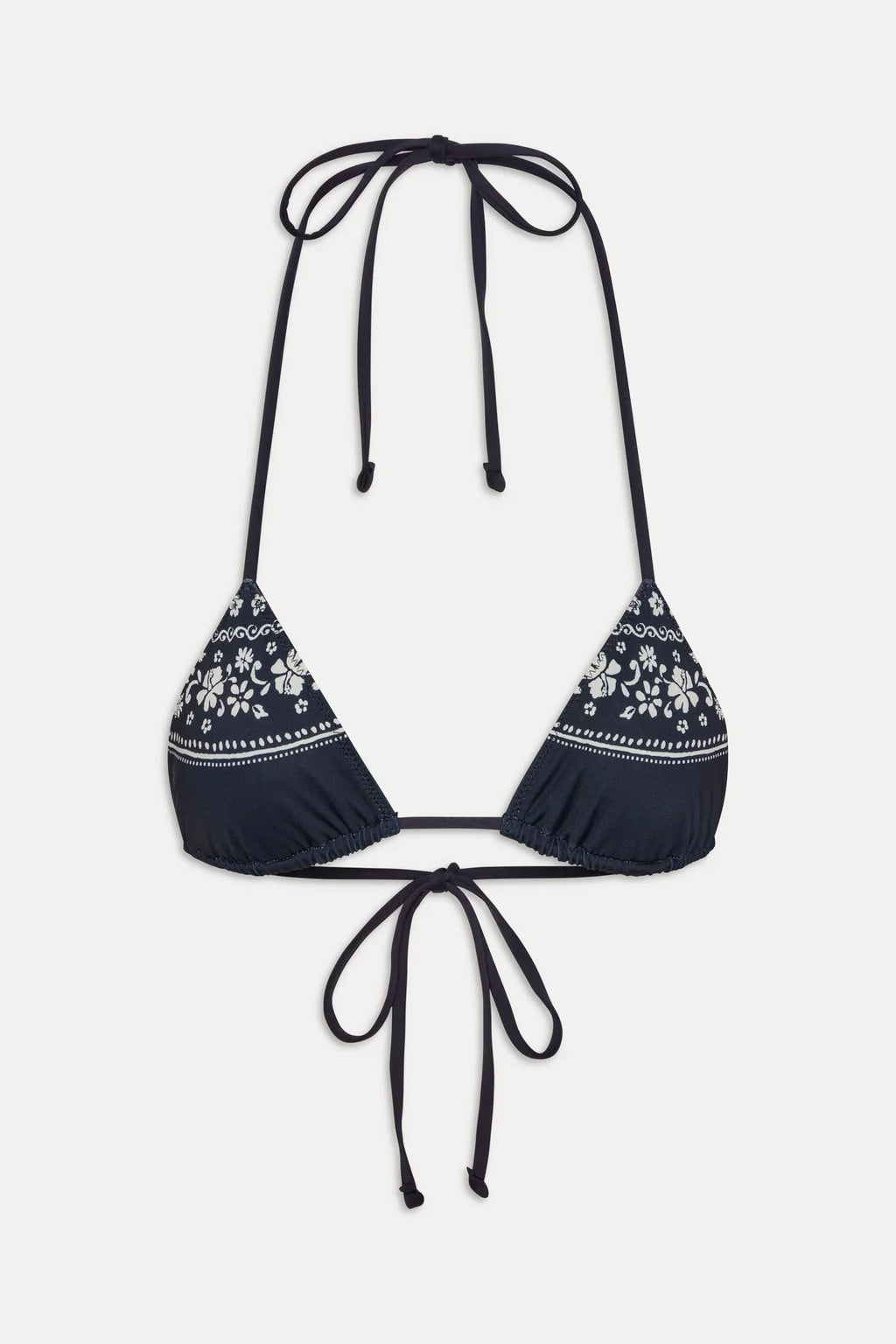 Haut de bikini triangle Nick - Bleu Malibu