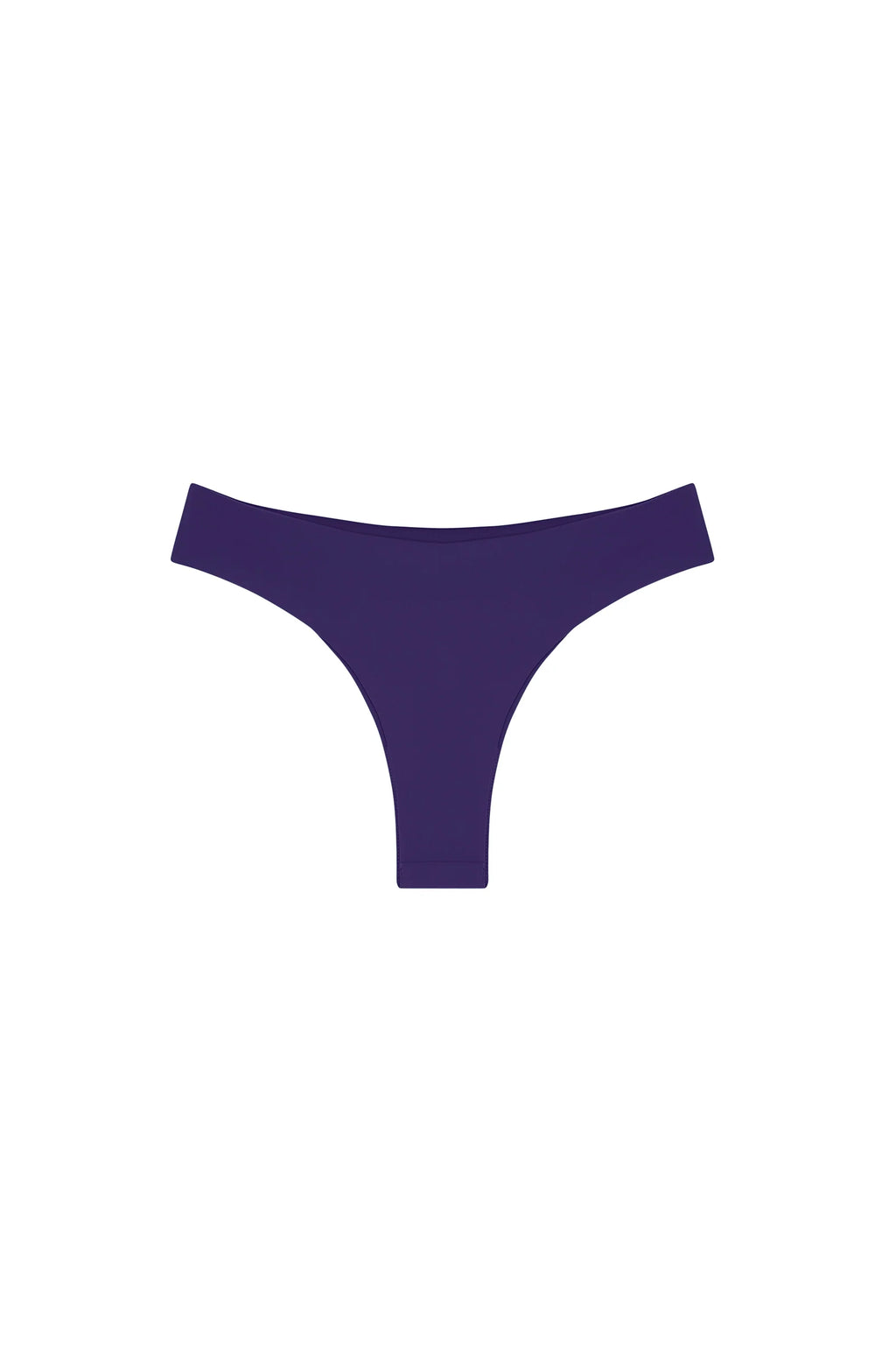 savine Purple thong bikini bottoms