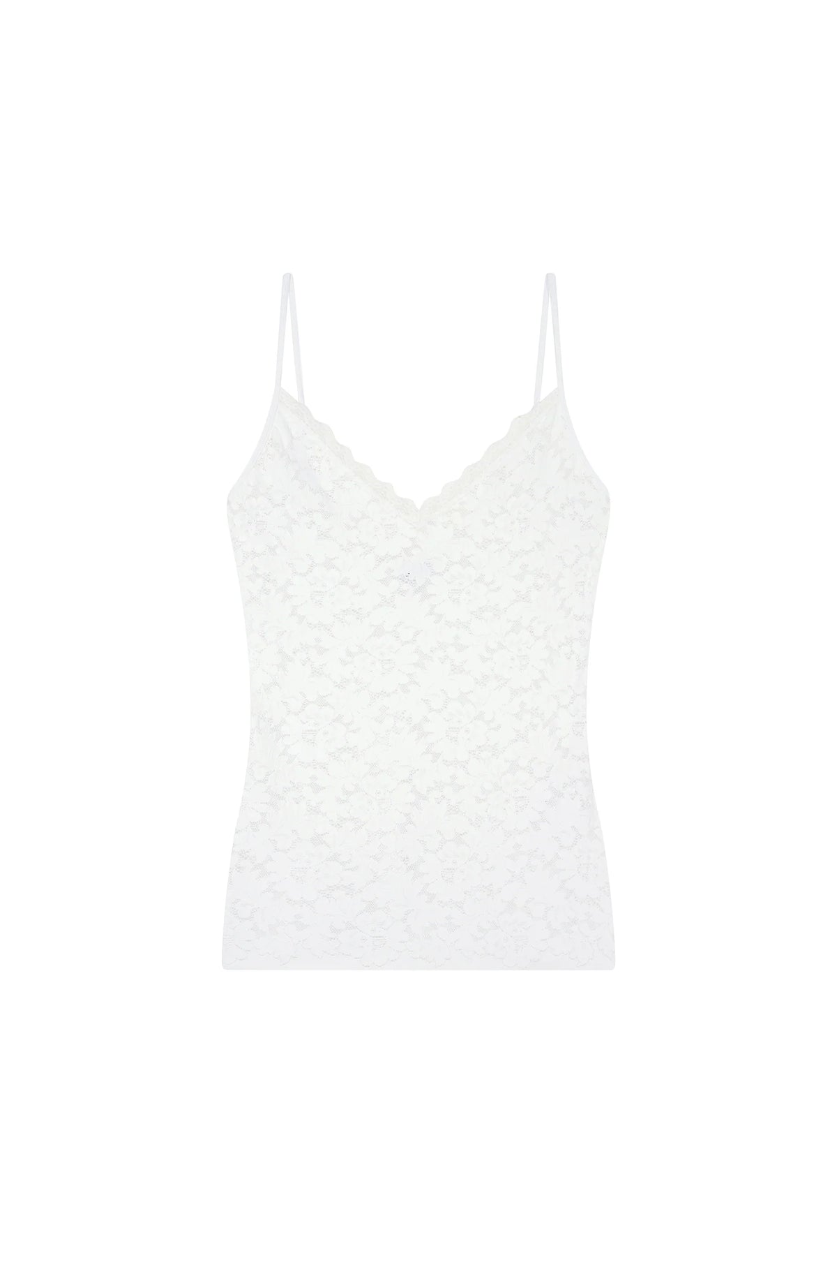 nako Black lace top with thin straps
