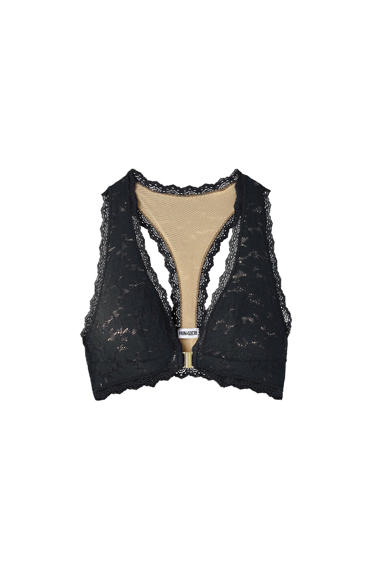 Soutien-gorge en dentelle blanche Sheryl