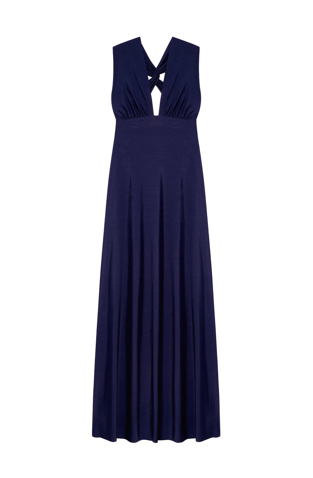 Robe longue citron Reena
