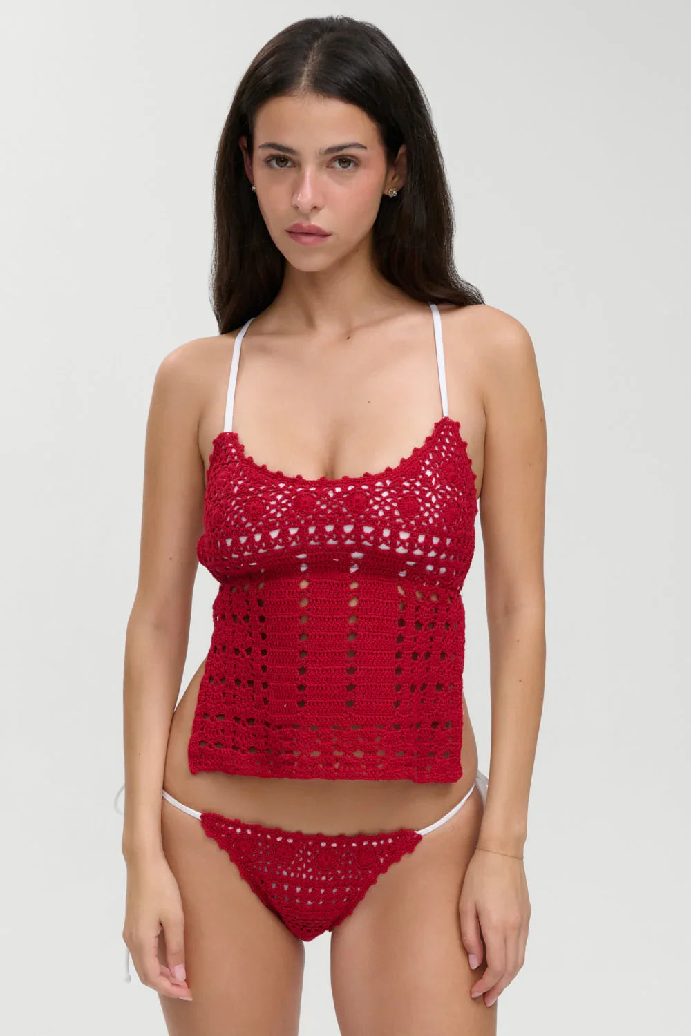 Bas de bikini au crochet Mackenzie Cheeky - Crochet Havana