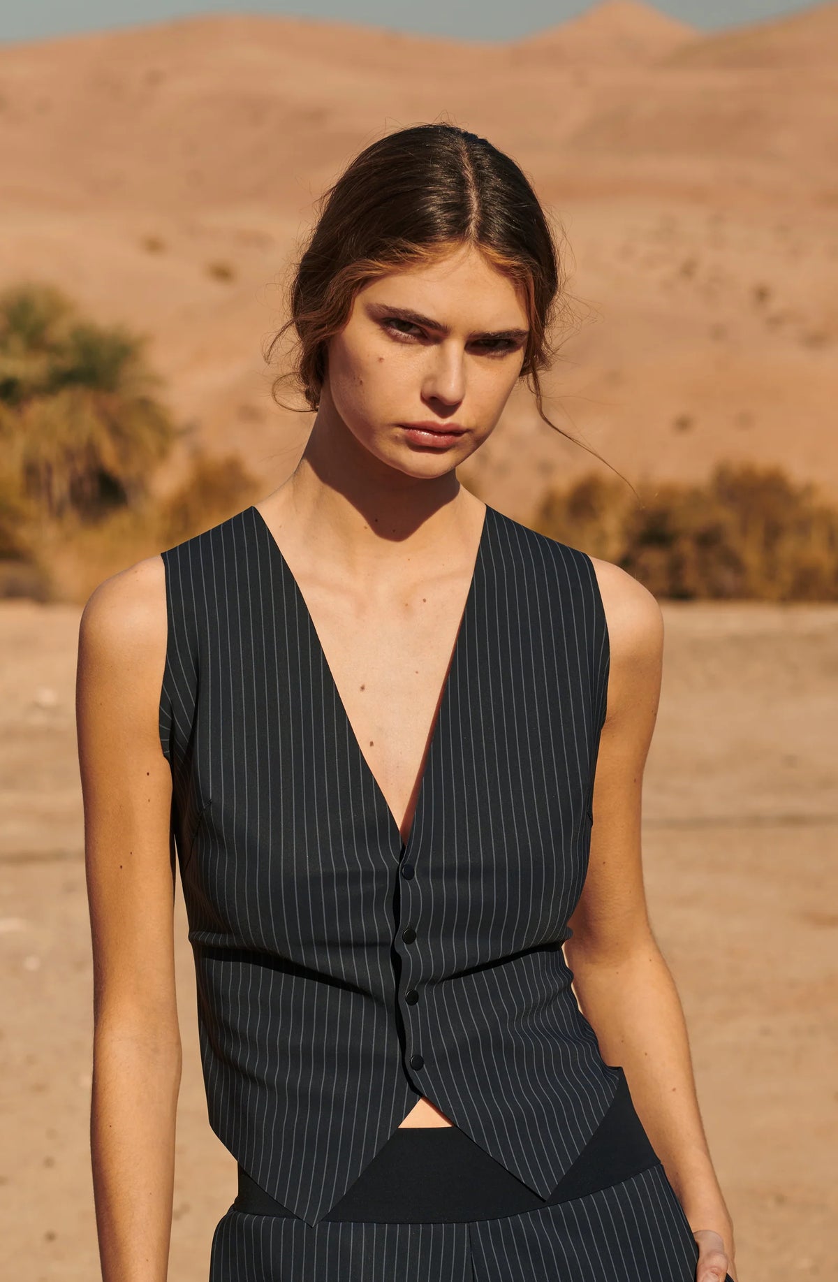gabie Black vest