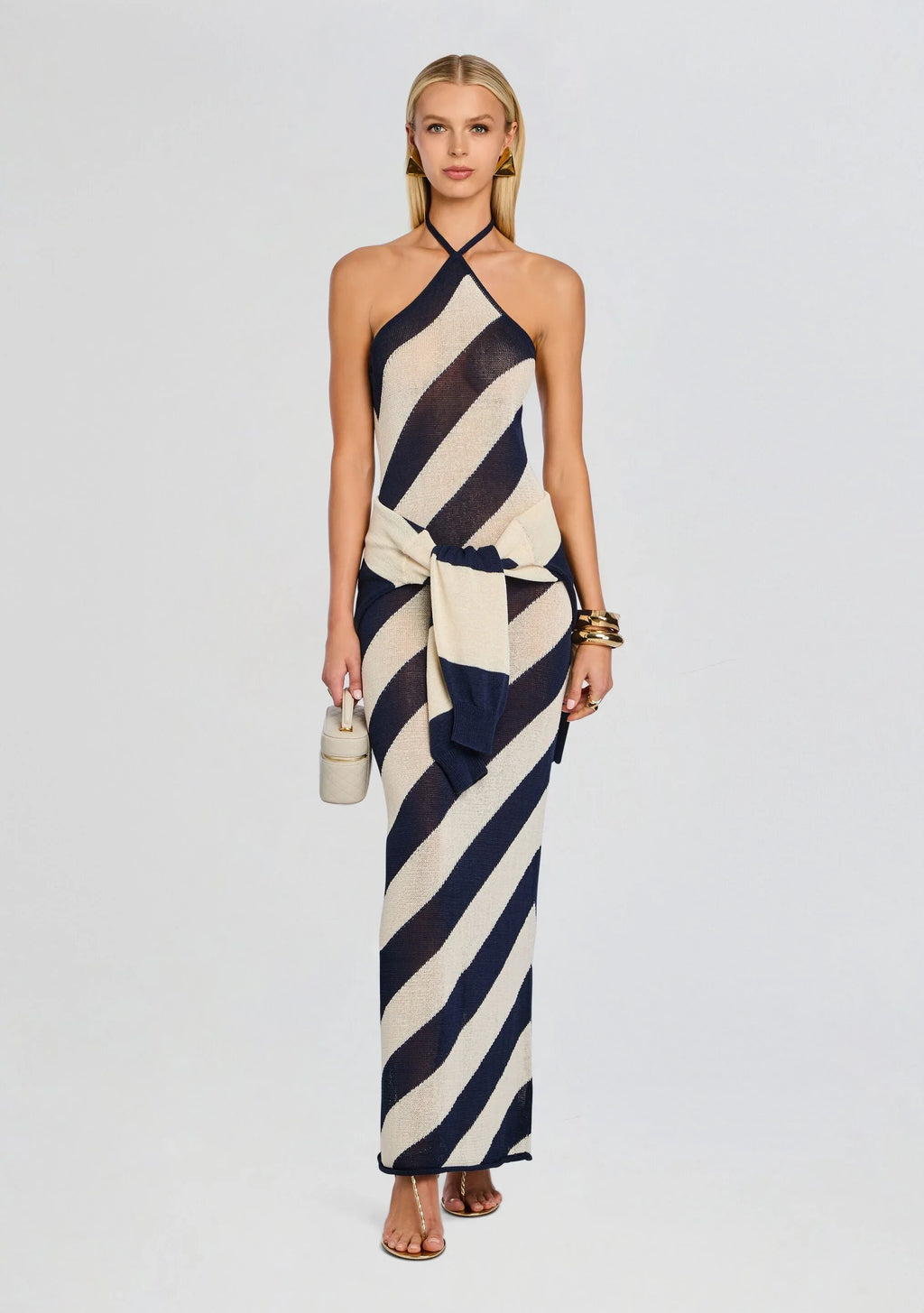 Robe longue en maille Dree