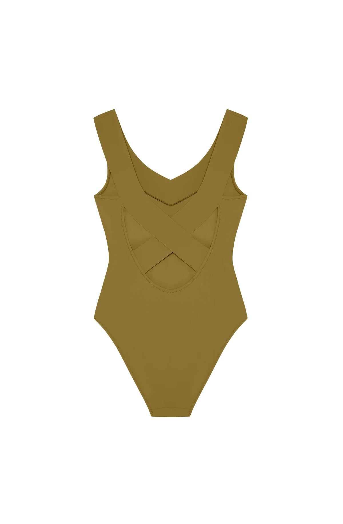 soya Apple crossed racerback swimsuit