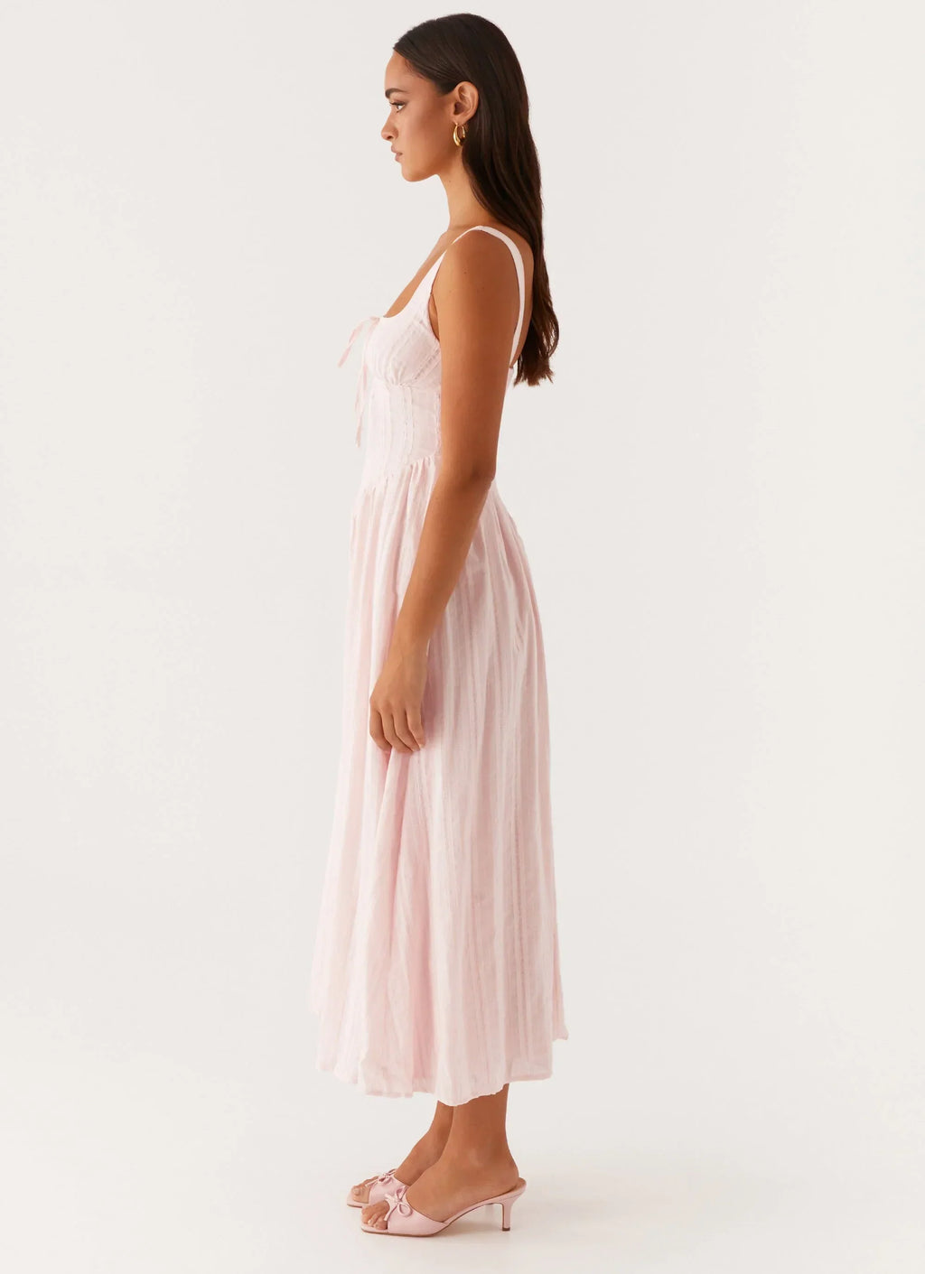 Robe Midi Pascuelle – Rose