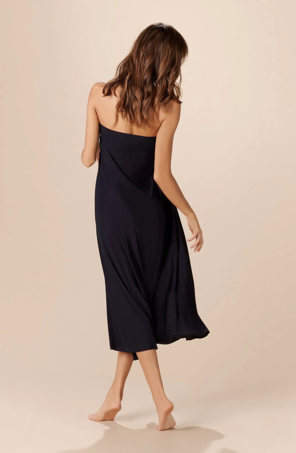 jaya Long sapphire light voile skirt