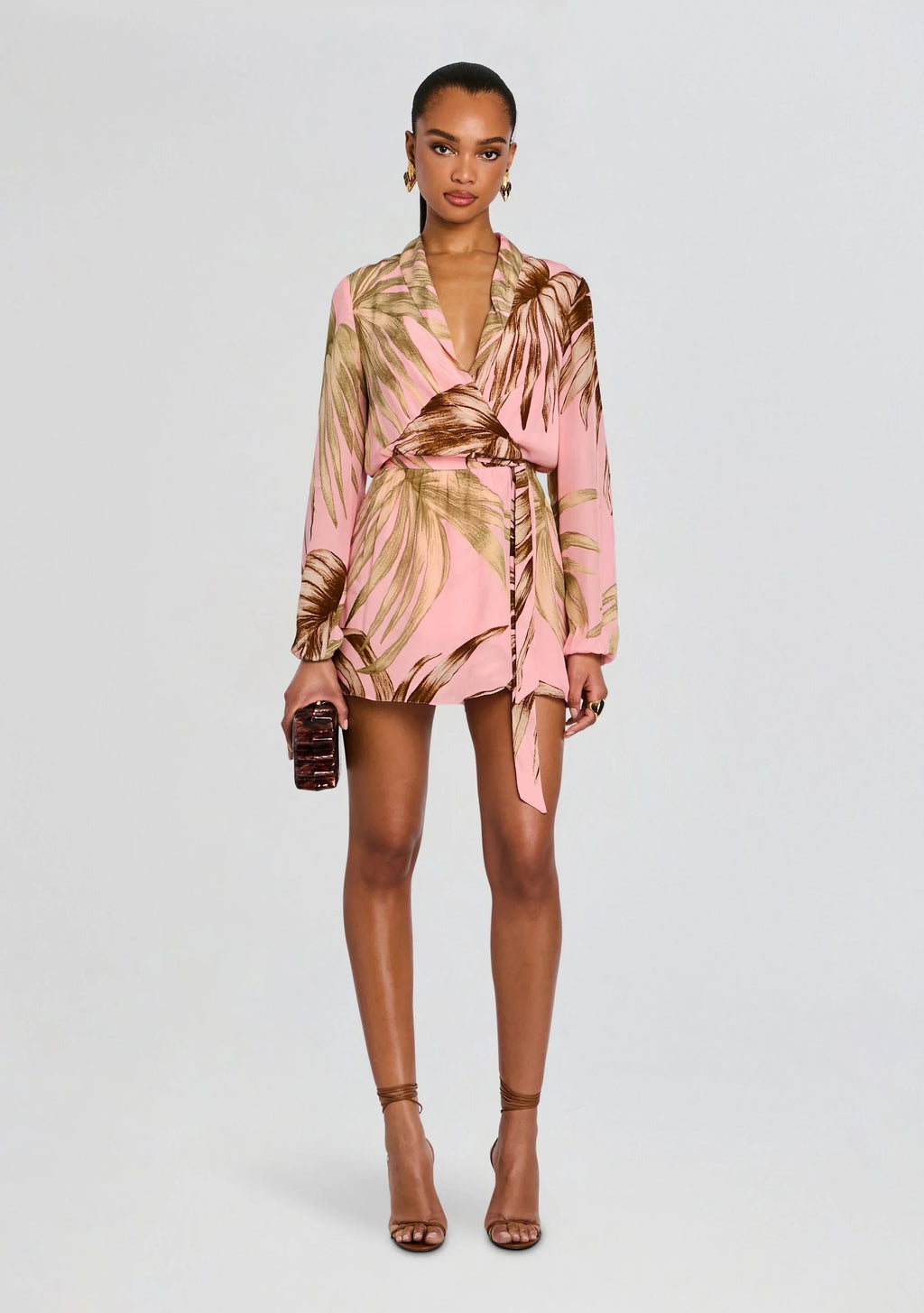 Mini-robe Fawn avec ceinture amovible