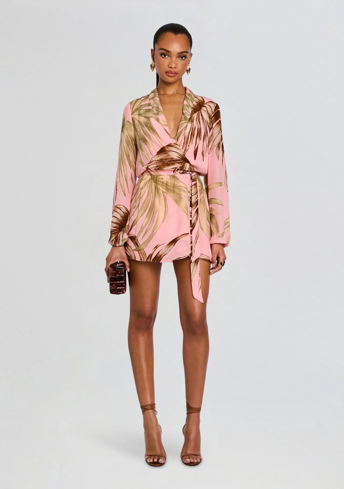 Mini-robe Fawn avec ceinture amovible