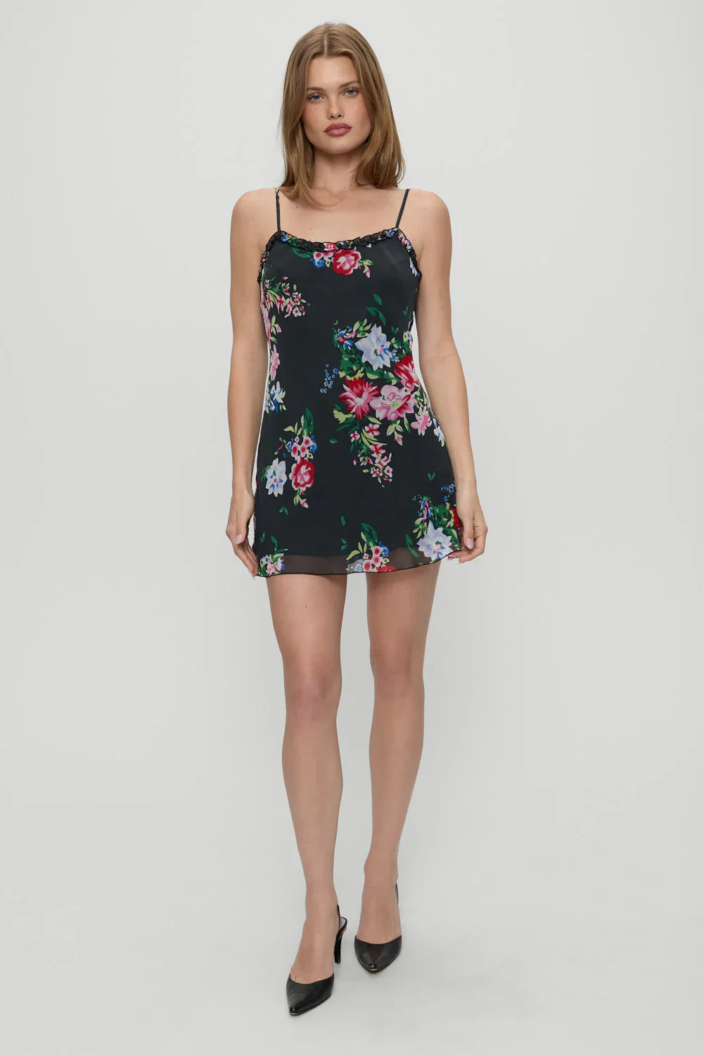 Robe Courte Fleurie Josie - Bouquet
