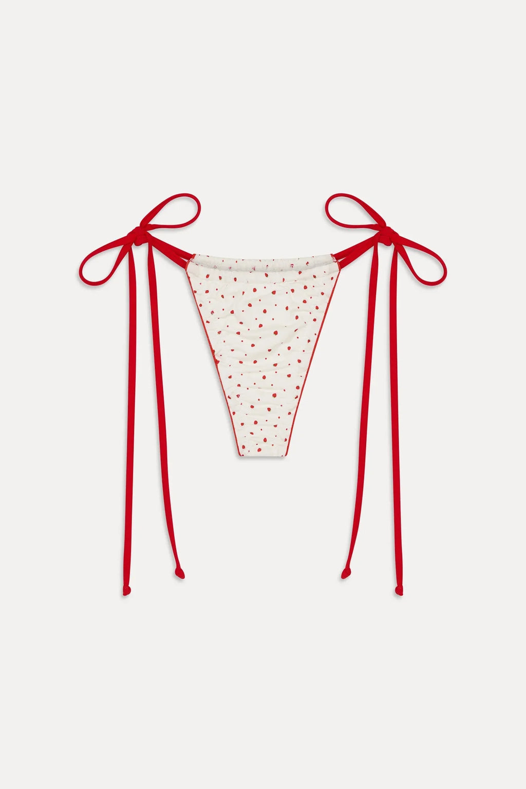 Tidal Micro String Bikini Bottom - Tiny Berry