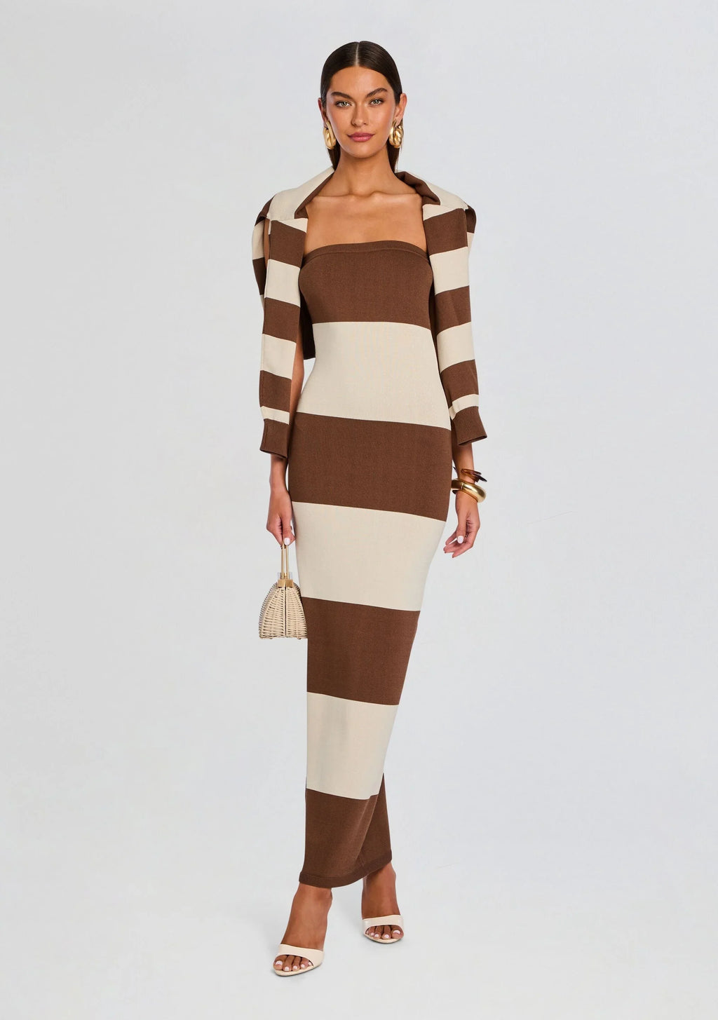 Robe longue Carrie en tricot