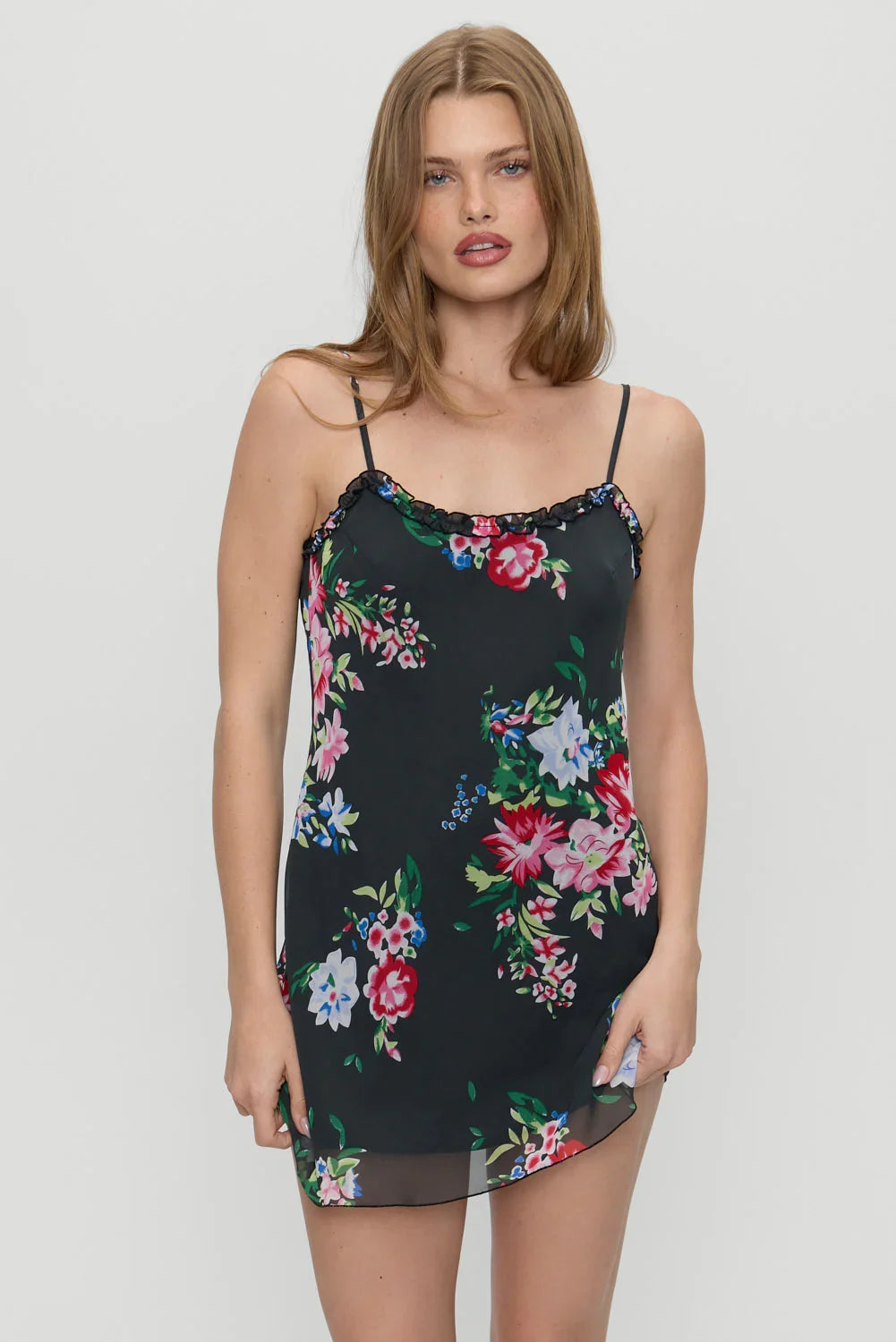 Robe Courte Fleurie Josie - Bouquet