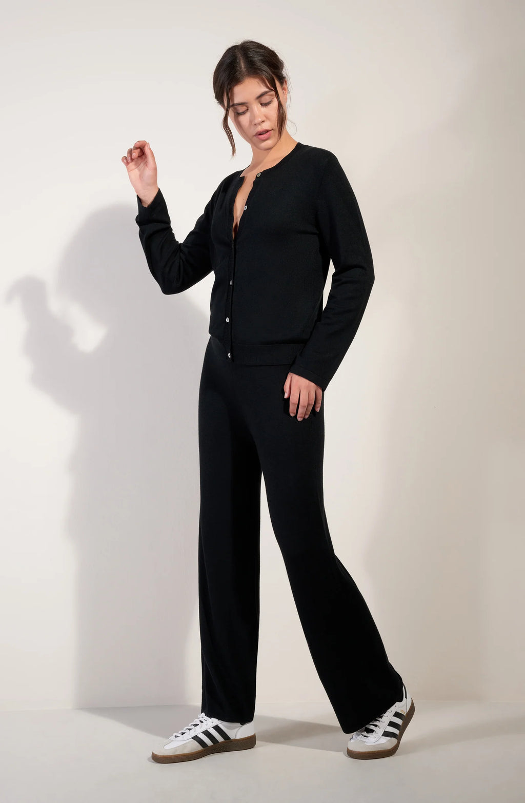 Pantalon large sable Panam