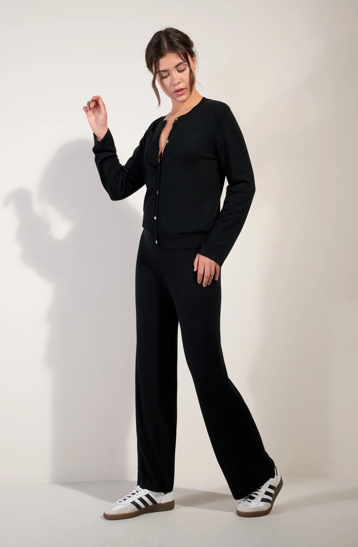 Pantalon large sable Panam