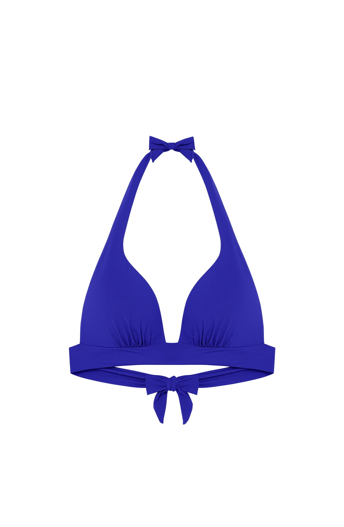 donia Black push-up triangle bikini top